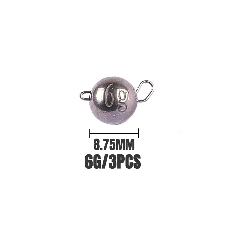 LureCity Tungsten Cheburashka 0.75g 1g 1.5g 2g 3g 8g