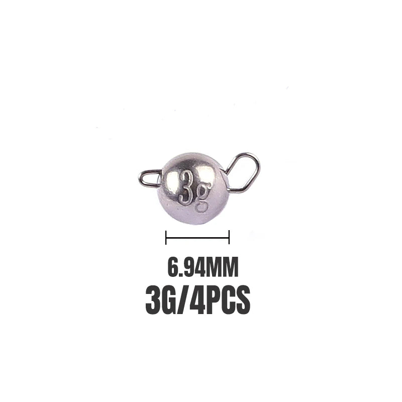 LureCity Tungsten Cheburashka 0.75g 1g 1.5g 2g 3g 8g
